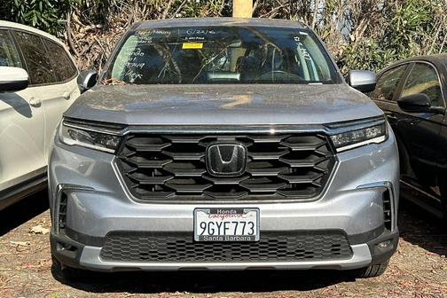 Lunar Silver Metallic 2023 Honda Pilot EX-L 8-Passenger