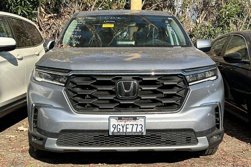 Lunar Silver Metallic 2023 Honda Pilot EX-L 8-Passenger