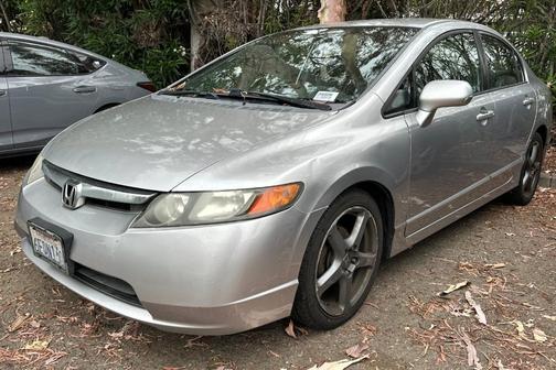 Alabaster Silver Metallic 2008 Honda Civic LX