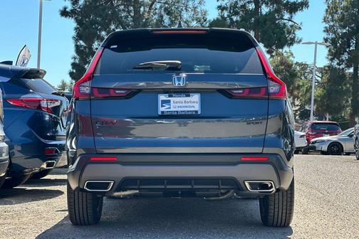 Meteorite Gray Metallic 2026 Honda CR-V Hybrid Sport-L