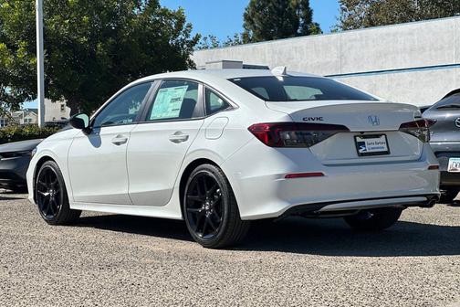 Platinum White Pearl 2026 Honda Civic Sport