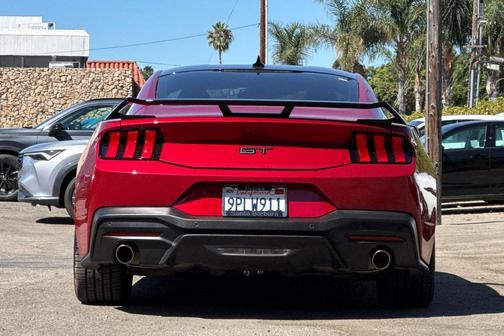 Rapid Red Metallic Tinted Clearcoat 2024 Ford Mustang GT Premium