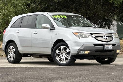 Billet Silver Metallic 2007 Acura MDX Technology