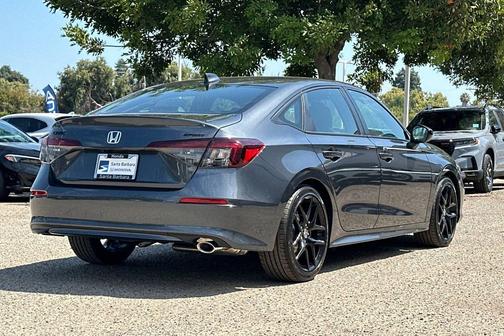 Meteorite Gray Metallic 2026 Honda Civic Sport
