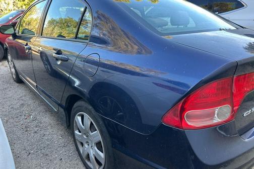 Fiji Blue Pearl 2007 Honda Civic LX