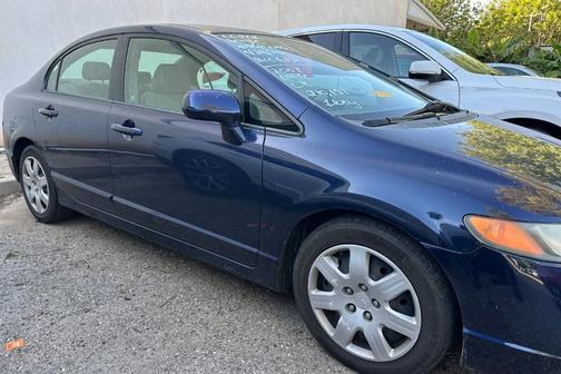 Fiji Blue Pearl 2007 Honda Civic LX
