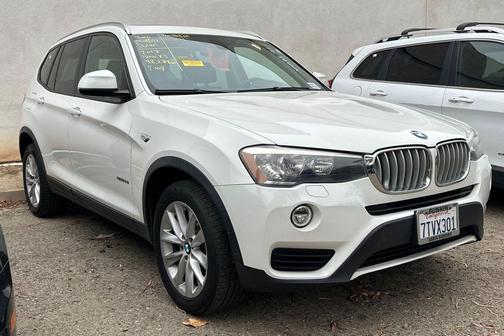 Alpine White 2017 BMW X3 sDrive28i