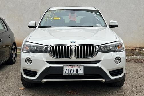 Alpine White 2017 BMW X3 sDrive28i