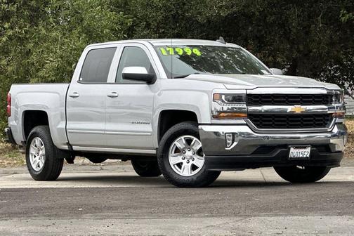 Silver Ice Metallic 2017 Chevrolet Silverado 1500 1LT