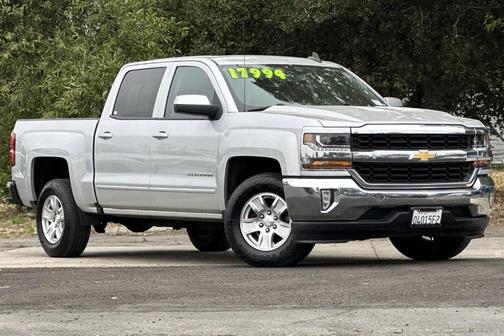 Silver Ice Metallic 2017 Chevrolet Silverado 1500 1LT
