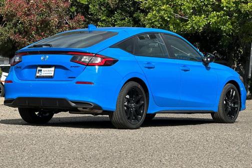Blue 2026 Honda Civic Hybrid Sport
