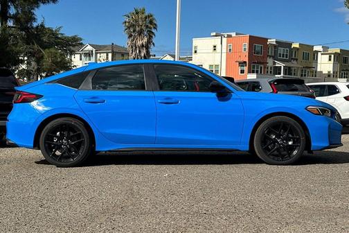 Blue 2026 Honda Civic Hybrid Sport