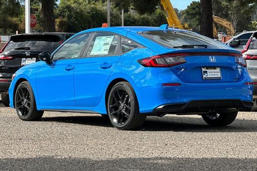 Blue 2026 Honda Civic Hybrid Sport