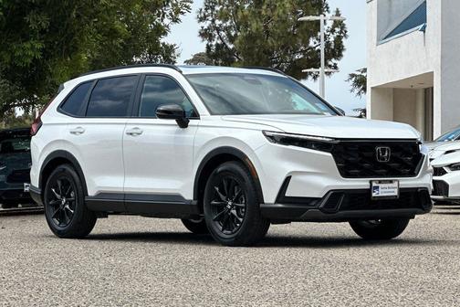 Platinum White Pearl 2026 Honda CR-V Hybrid Sport