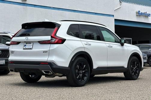 Platinum White Pearl 2026 Honda CR-V Hybrid Sport