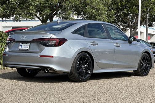 Solar Silver Metallic 2026 Honda Civic Sport