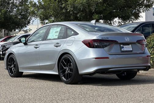 Solar Silver Metallic 2026 Honda Civic Sport