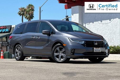 Modern Steel Metallic 2024 Honda Odyssey EX