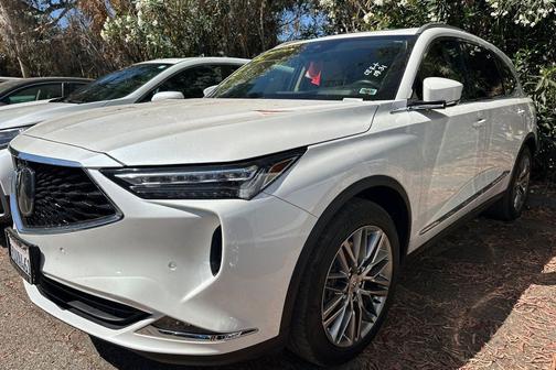 Platinum White Pearl 2023 Acura MDX Advance