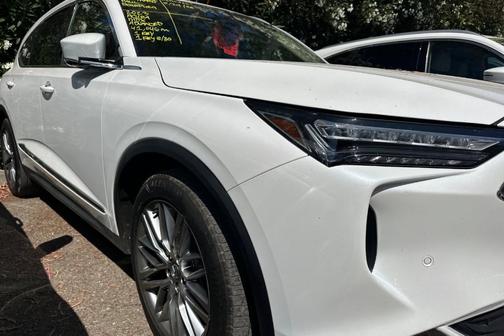 Platinum White Pearl 2023 Acura MDX Advance