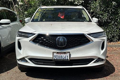 Platinum White Pearl 2023 Acura MDX Advance