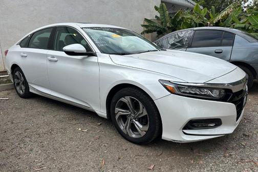Platinum White Pearl 2018 Honda Accord EX-L