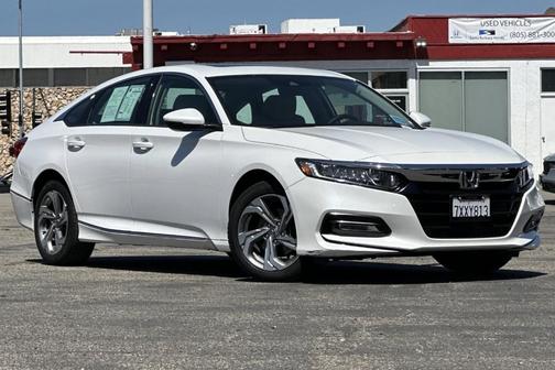 Platinum White Pearl 2018 Honda Accord EX-L