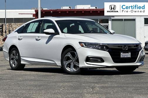 Platinum White Pearl 2018 Honda Accord EX-L
