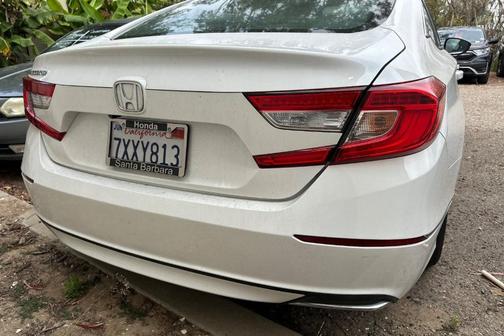 Platinum White Pearl 2018 Honda Accord EX-L