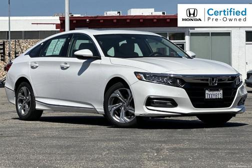 Platinum White Pearl 2018 Honda Accord EX-L