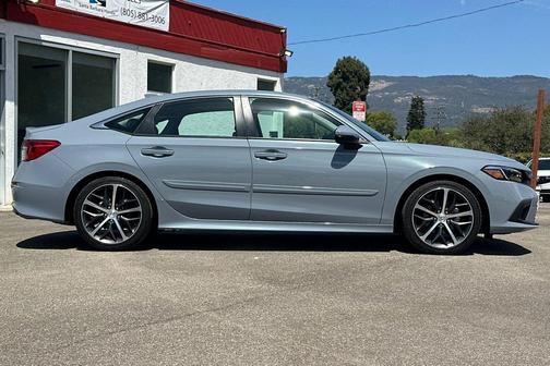 Sonic Gray Pearl 2024 Honda Civic Touring