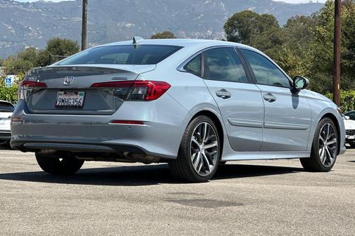 Sonic Gray Pearl 2024 Honda Civic Touring