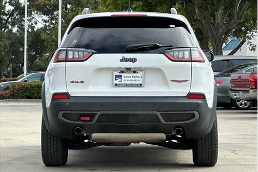 Bright White Clearcoat 2020 Jeep Cherokee Trailhawk