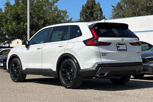 Platinum White Pearl 2026 Honda CR-V Hybrid Sport-L