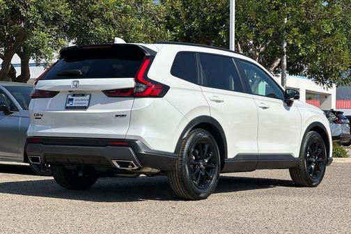 Platinum White Pearl 2026 Honda CR-V Hybrid Sport-L