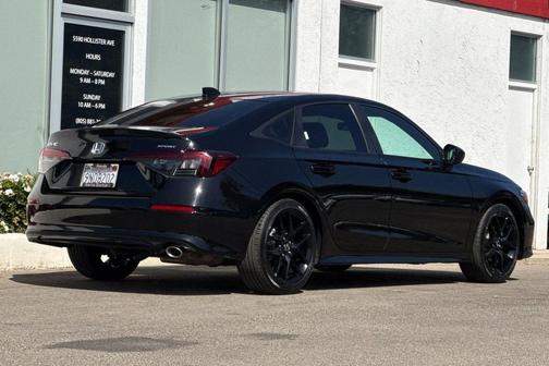 Crystal Black Pearl 2025 Honda Civic Sport