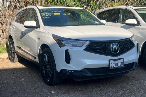 Platinum White Pearl 2023 Acura RDX A-Spec