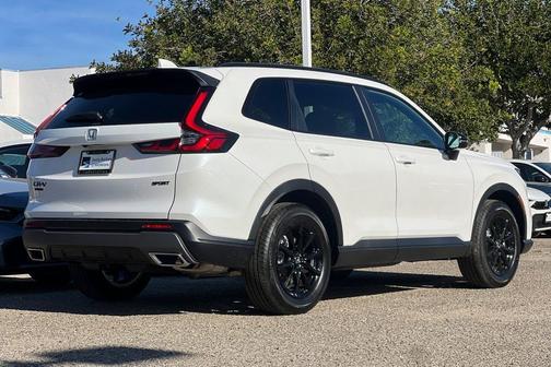 Platinum White Pearl 2026 Honda CR-V Hybrid Sport