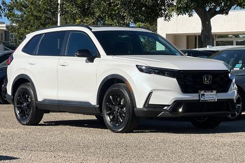 Platinum White Pearl 2026 Honda CR-V Hybrid Sport