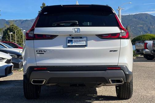 Platinum White Pearl 2026 Honda CR-V Hybrid Sport