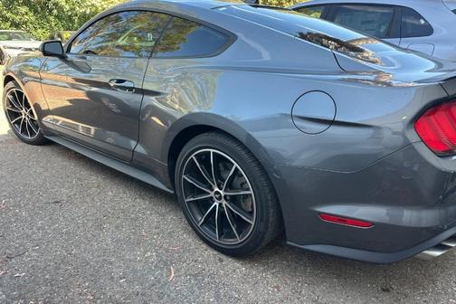 Carbonized Gray Metallic 2021 Ford Mustang EcoBoost Premium