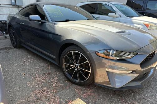 Carbonized Gray Metallic 2021 Ford Mustang EcoBoost Premium