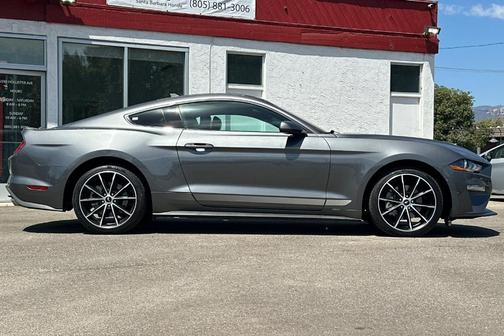 Carbonized Gray Metallic 2021 Ford Mustang EcoBoost Premium