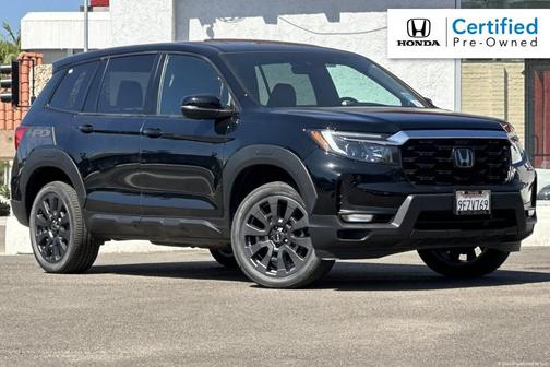 Crystal Black Pearl 2023 Honda Passport EX-L