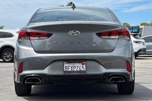 Machine Gray 2018 Hyundai SONATA Sport+