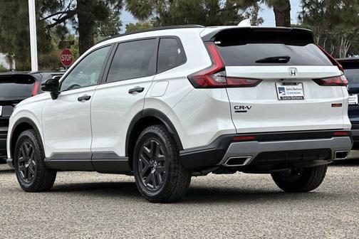 Platinum White 2026 Honda CR-V Hybrid TrailSport