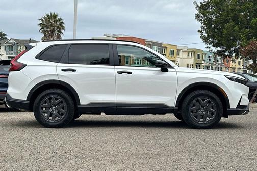 Platinum White 2026 Honda CR-V Hybrid TrailSport