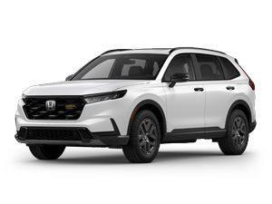 Platinum White 2026 Honda CR-V Hybrid TrailSport