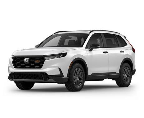 Platinum White 2026 Honda CR-V Hybrid TrailSport