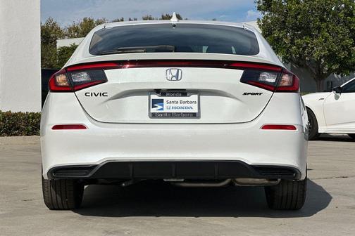 Platinum White Pearl 2026 Honda Civic Sport
